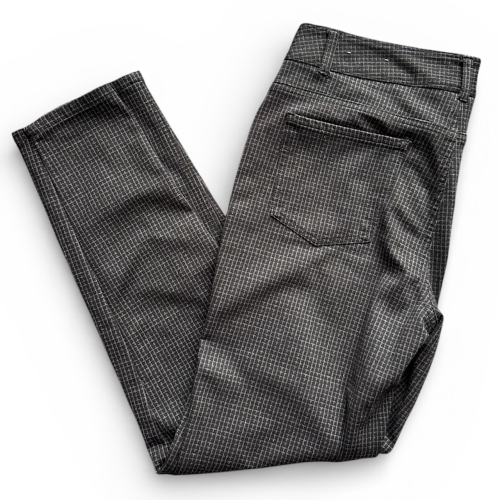 Maurices Grey Plaid Pants with Pockets